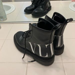 Valentino combat boots